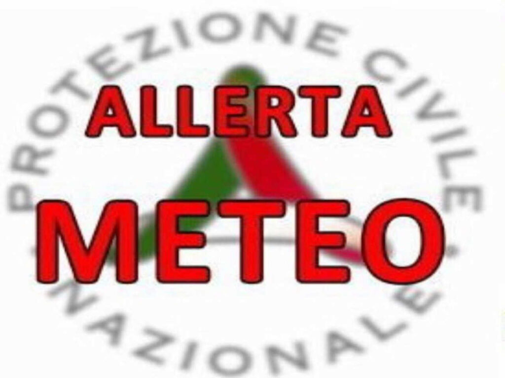 AVVISO ALLERTA METEO