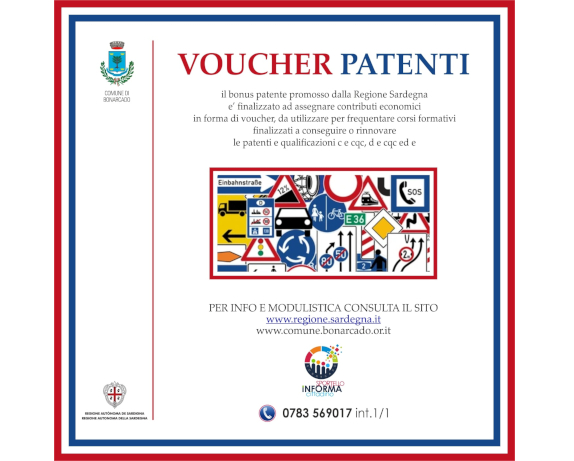 Regione Sardegna Bonus patente